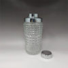 1960s Stunning Cut Crystal Cocktail Shaker. Made in Italy