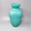 1970s Gorgeous Aquamarine Vase by Carlo Nason in Murano Glass. Made in Italy