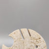 1970s Original Big Travertine Fish Sculpture by Enzo Mari for F.lli Mannelli