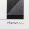 1970s Original Gorgeous Victor Vasarely "Ondho" Limited Edition Lithograph