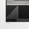 1970s Original Gorgeous Victor Vasarely "Ondho" Limited Edition Lithograph