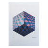 1970s Original Gorgeous Victor Vasarely Op Art Limited Edition Lithograph 1970s Original Gorgeous Victor Vasarely Op Art Limited Edition Lithograph