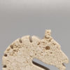 1970s Original Travertine Horse Sculpture by Enzo Mari for F.lli Mannelli