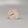 1970s Original Travertine Horse Sculpture by Enzo Mari for F.lli Mannelli
