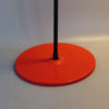1970s Stunning Red Table Lamp by Veneta Lumi. Made in Italy