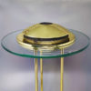 1980s Gorgeous Robert Sonneman "Saturn" Table Lamp for Gerorge Kovacs 1980s Gorgeous Robert Sonneman "Saturn" Table Lamp for Gerorge Kovacs