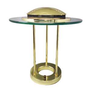 1980s Gorgeous Robert Sonneman "Saturn" Table Lamp for Gerorge Kovacs