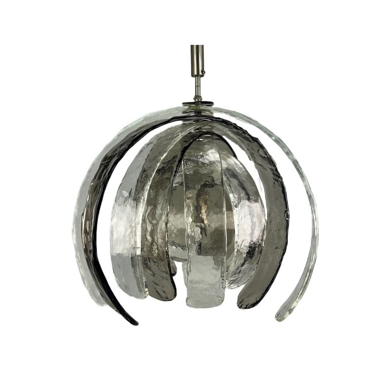 60s 70s lamp light Carlo Nason Mazzega “Artichoke” ceiling lamp 60s