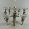 60s 70s lamp light ceiling lamp chandelier glass space age 60s 70s lamp light ceiling lamp chandelier glass space age