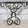 Console in wrought iron 1950