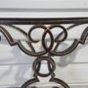 Console in wrought iron 1950