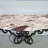 Console in wrought iron 1950