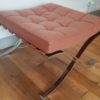 Barcelona ottoman by Mies Van Der Rohe for Knoll