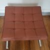 Barcelona ottoman by Mies Van Der Rohe for Knoll