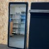 60s 70s wardrobe wall wardrobe Läsko 3-part chrome space age design