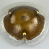 60s 70s Peill & Putzler Plafoniere ceiling lamp glass space design lamp