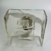 60s 70s lamp light wall lamp Carlo Nason Mazzega Ice Glass Italy