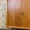 60s 70s teak sideboard Credenza cabinet Danish Modern Design Denmark 70s