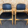 4x 60s 70s dining chair arm chair Danish design oak Denmark