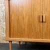 60s 70s teak sideboard Credenza cabinet Danish Modern Design Denmark 70s