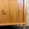 60s 70s teak sideboard Credenza cabinet Danish Modern Design Denmark 70s