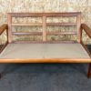60s 70s teak 2-seater sofa couch Sven Ellekaer for comfort design Denmark