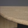 Vintage Travertine Coffee Table by Roche Bobois. France. 1970s