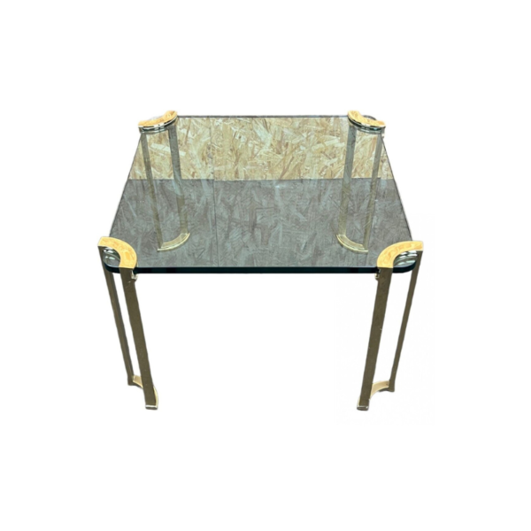60s 70s Brutalist Bronze Coffee Table Peter Ghyczy Coffee Table Space Age Design