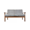 60s 70s teak 2-seater sofa couch Sven Ellekaer for comfort design Denmark