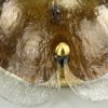 60s 70s Peill & Putzler Plafoniere ceiling lamp glass space design lamp