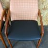 4x 60s 70s Teak Dining Chair Henning Kjaernulf for Korup Stolefabric Model 23