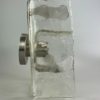 60s 70s lamp light wall lamp Carlo Nason Mazzega Ice Glass Italy