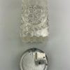 60s 70s lamp light wall lamp wall lamp ice glass space age design
