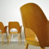 Rare set of beech dining chairs by Oswald Haerdtl (1899-1859) and produced by Ton (Thonet) in former Czech Republic, 1950s