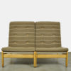 Rare mid-century oak easy lounge chairs by Bernt Petersen for Schiang Furniture, Denmark 1960s