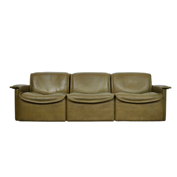 Original buffalo leather 3-seater sofa, model DS-12 by De Sede, 1970s Switzerland Original buffalo leather 3-seater sofa, model DS-12 by De Sede, 1970s Switzerland
