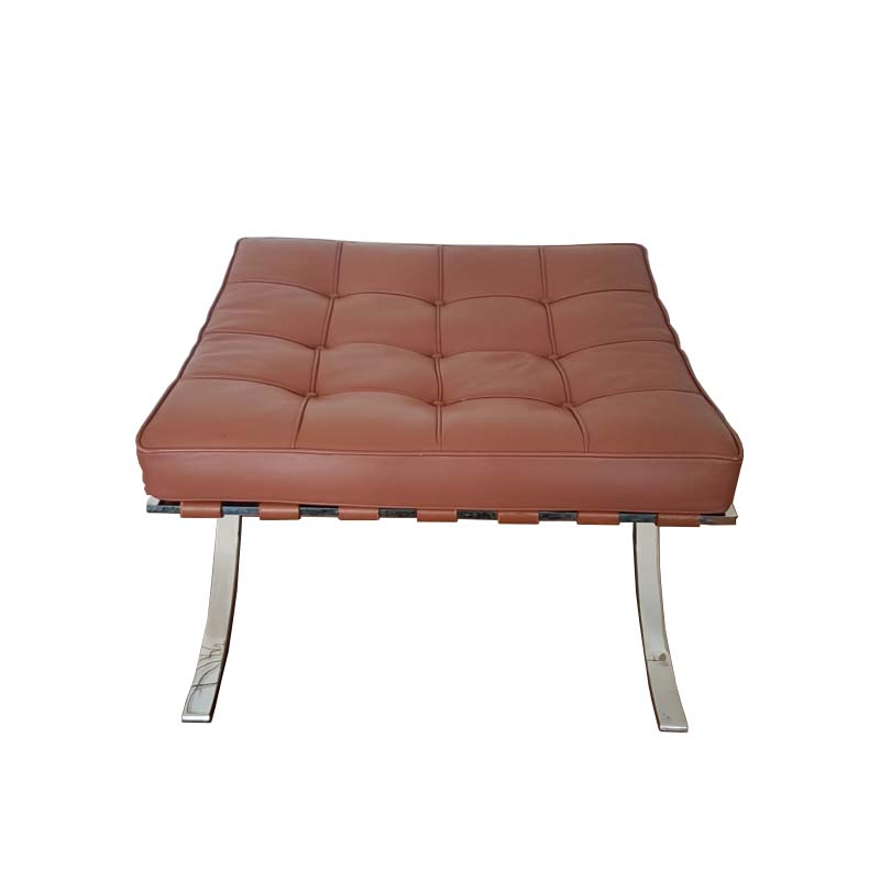 Barcelona ottoman by Mies Van Der Rohe for Knoll