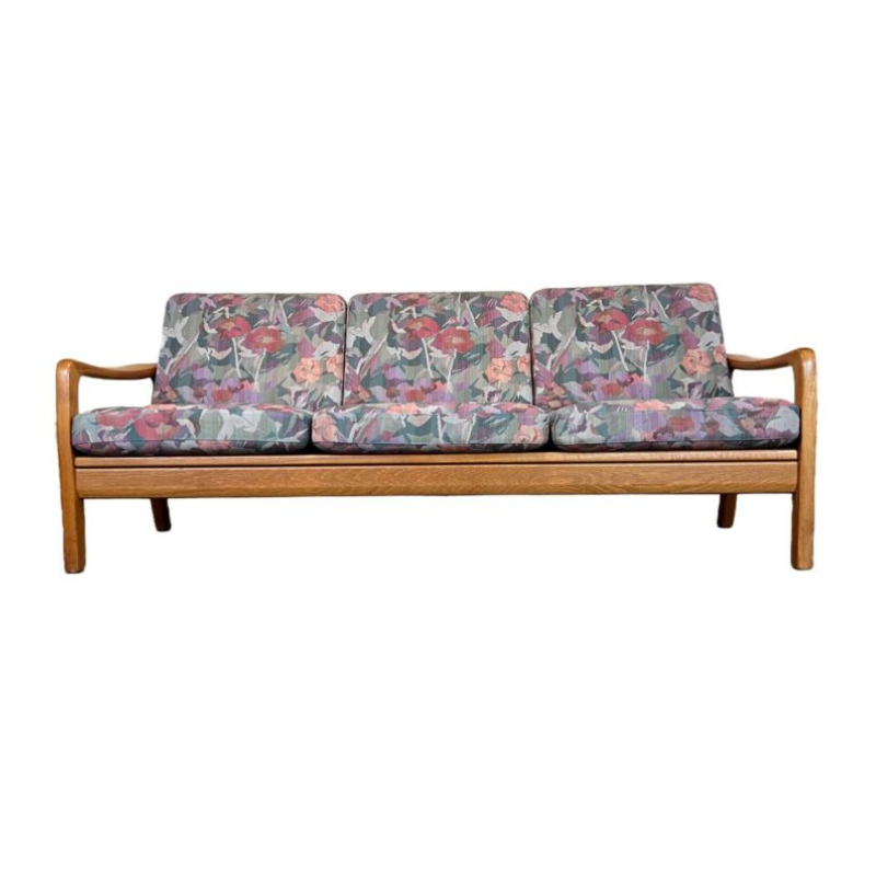 60s 70s Teak Sofa Daybed Couch J. Kristensen Danish Denmark Design 60s