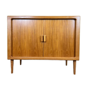 60s 70s teak sideboard Credenza cabinet Danish Modern Design Denmark 70s