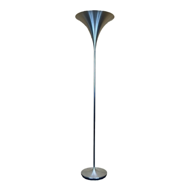 60s 70s lamp floor lamp aluminum Doria lamps space age design