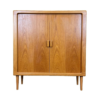 60s 70s teak sideboard Credenza cabinet Danish Modern Design Denmark 70s