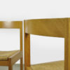 Vintage dining table set, 4 oak chairs and matching extendable table by Gerard Geytenbeek for AZS, Netherlands 1960s