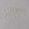 1970s Pair of vintage White Plastic Modular Cabinets by Anna Castelli Ferrieri for Kartell. Made in Italy 1970s Pair of vintage White Plastic Modular Cabinets by Anna Castelli Ferrieri for Kartell. Made in Italy