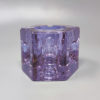 1970s Stunning Purple Smoking Set By Antonio Imperatore in Murano Glass. Made in Italy