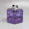 1970s Stunning Purple Smoking Set By Antonio Imperatore in Murano Glass. Made in Italy