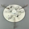 60s 70s Lamp Luminaire Plafoniere Flush Mount Ice Glass Kaiser Leuchten 60s 70s Lamp Luminaire Plafoniere Flush Mount Ice Glass Kaiser Leuchten
