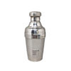 1950s Stunning Cocktail Shaker in Stainless Steel. Made in Italy