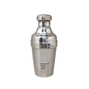 1950s Stunning Cocktail Shaker in Stainless Steel. Made in Italy