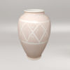 1960s Gorgeous Pink Vase in Ceramic by Deruta. Handmade Made in Italy