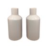 1970s Amazing Pair of Vases in Ceramic by F.lli Brambilla in Beige Color. Made in Italy